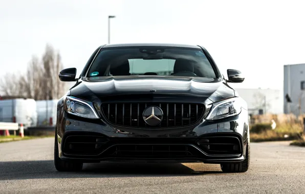 Mercedes, front view, AMG, Manhart, W205, 2023, Manhart CR 600, Mercedes-AMG C 63 S