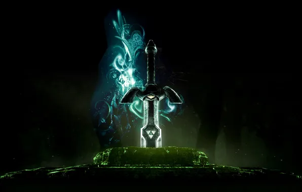 Picture game, Wallpaper, sword, Zelda