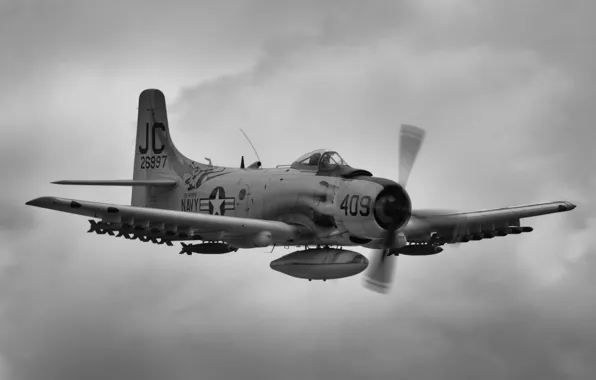 Attack, "Skyraider", Skyraider, A-1