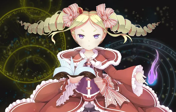 Picture anime, art, girl, Re: Zero kara hajime chip isek or Seikatsu