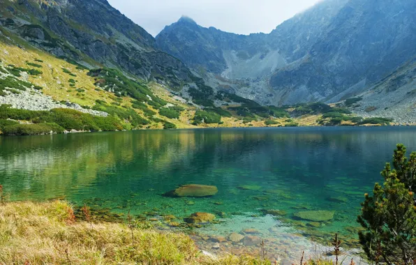 Picture mountains, lake, photo, Slovakia, Slovakia, High Tatras