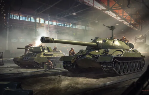 People, tanks, military, War Thunder