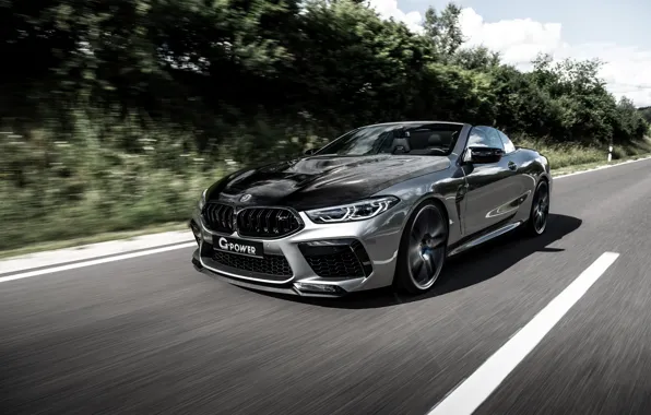 BMW, convertible, G-Power, two-door, Bi-Turbo, 2020, BMW M8, M8