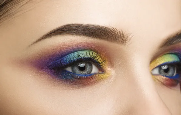 Picture colors, style, eyes, makeup
