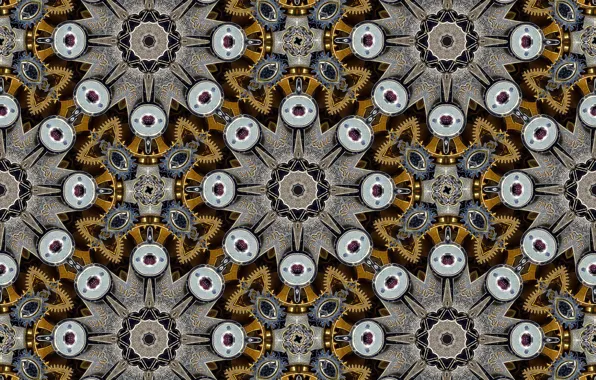 Picture patterns, color, form, kaleidoscope