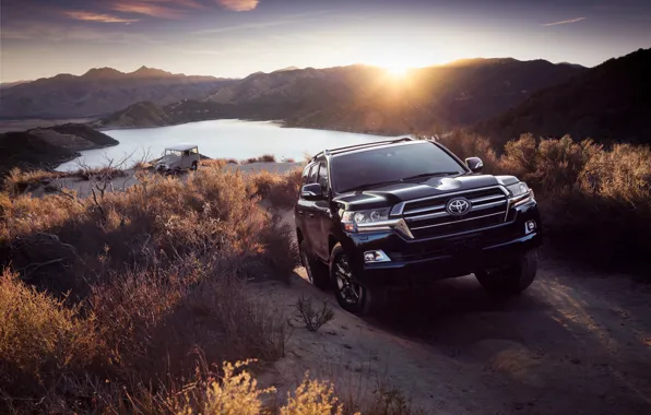 Sunset, SUV, Toyota, 200, Land Cruiser, Heritage Edition, 2019