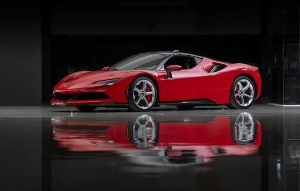 Ferrari, supercar, supercar, Road, 2020, Ferrari SF90, Ferrari SF90 Road, Ferari