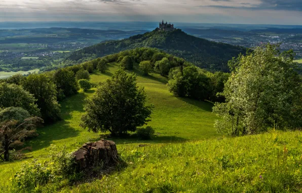 Picture Germany, Hohenzollern castle, Bisingen