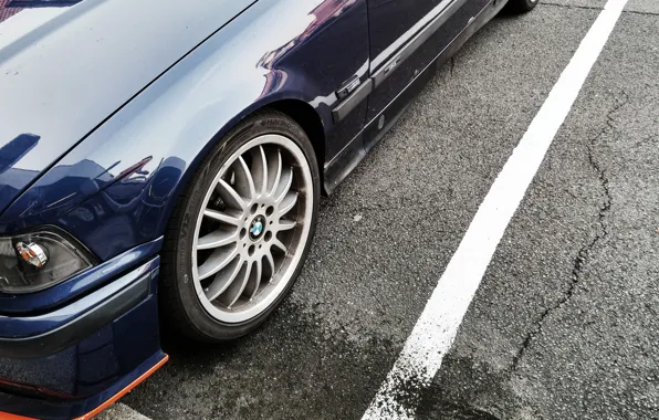 Asphalt, blue, daroga