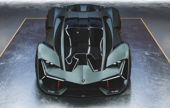 Auto, Lamborghini, Machine, The concept, Art, Rendering, Supercar, The front