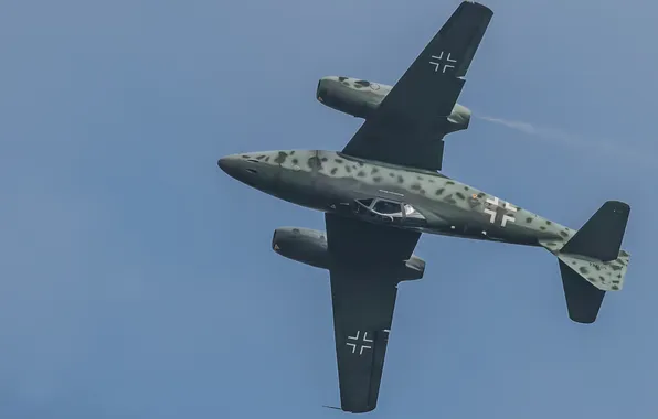 Flight, fighter, bomber, jet, Me-262A