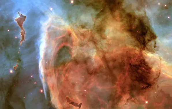 Hubble, Nebula, The Milky Way, Carina Nebula, Keyhole Nebula