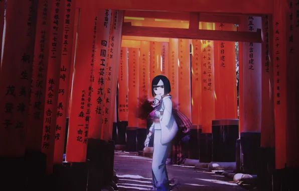 Girl, A Homeless God, Noragami, Nora