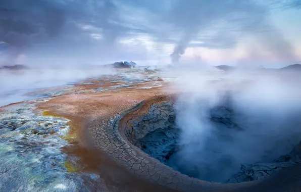 Picture Iceland, source, geothermal