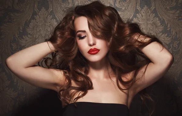 Picture girl, pose, hair, hands, makeup, BLACKDAY, photohobo