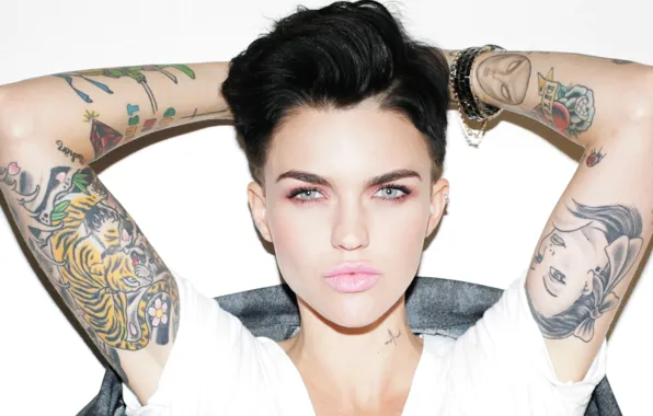 Picture Tattoos, Style, Wallpapers, Ruby Rose, Beautiful