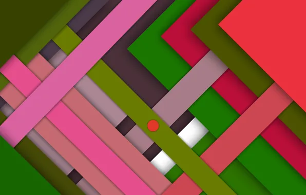 Color, shadows, figure, layers
