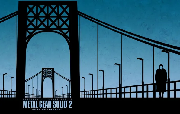 Bridge, minimalism, konami, Metal Gear Solid 2: Sons of Liberty, mgs
