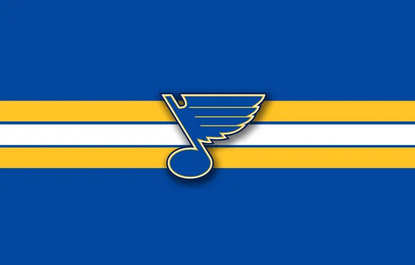 Wallpaper ice, wing, emblem, note, NHL, NHL, St. Louis Blues, St. Louis  Blues, hockey club images for desktop, section спорт - download