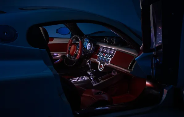 Pagani, car interior, Utopia, Pagani Utopia