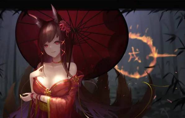 Picture girl, anime, ears, Azur Lane