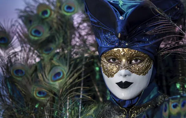 Girl, decoration, style, mask, Italy, costume, Venice, outfit
