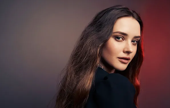 Picture look, girl, background, hair, brunette, beautiful, Katherine Langford
