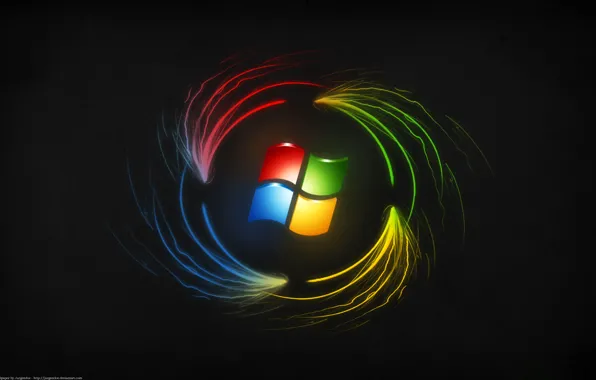 Pattern, emblem, windows, operating system