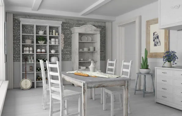 Picture design, style, room, interior, dining room