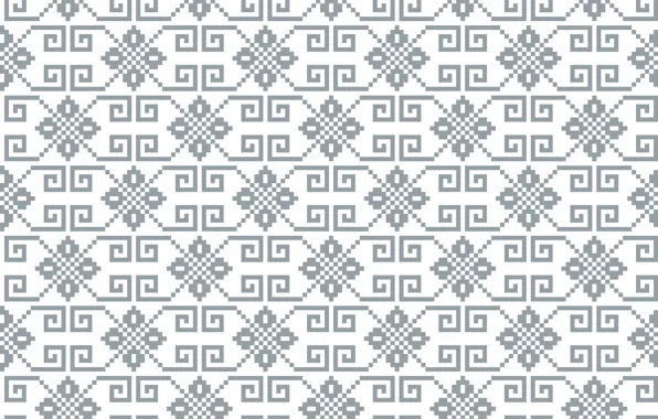 Picture white, grey, pattern, texture, ornament