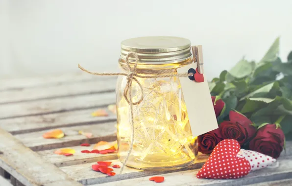 Red, roses, hearts, love, romantic, valentine's day, Roses are Red, Valeria Maksakova