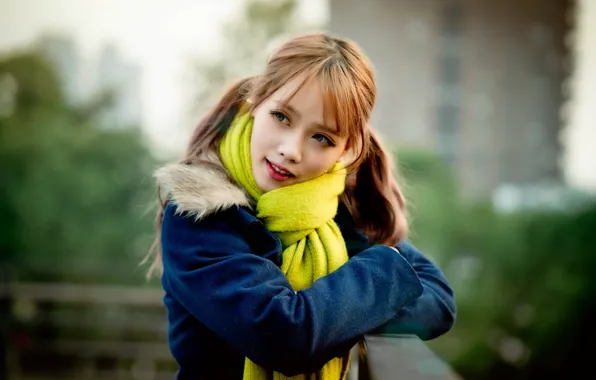 Look, girl, portrait