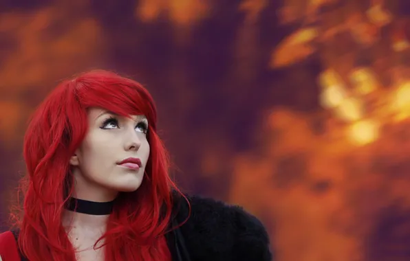 Look, portrait, red hair