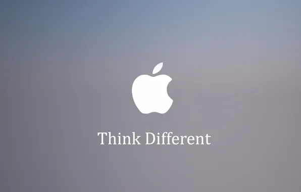 Apple, Apple, Think Different, slogan.
