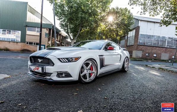 Picture Mustang, Ford, Work, Vossen