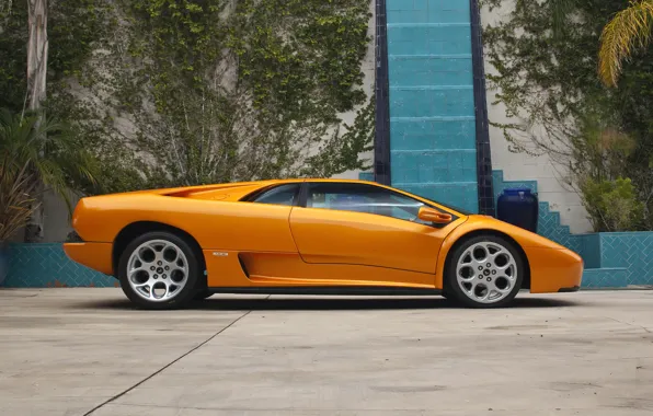 Picture side view, Lamborghini, Diablo, lamborghini diablo, styling prototype