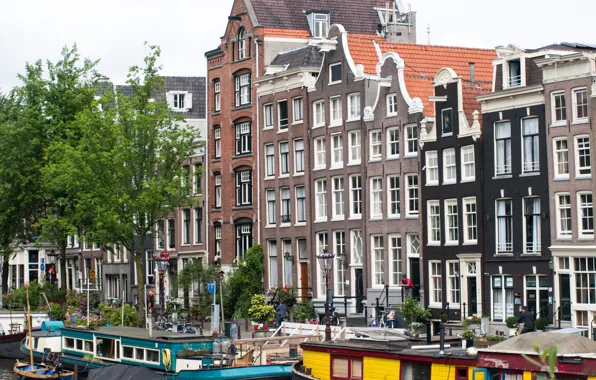 Building, Amsterdam, Netherlands, architecture, Amsterdam, architecture