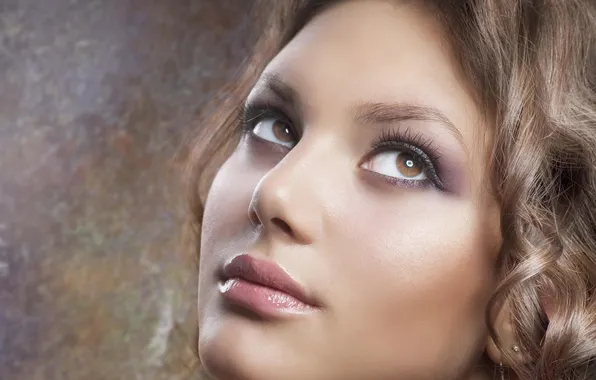 Picture look, face, hair