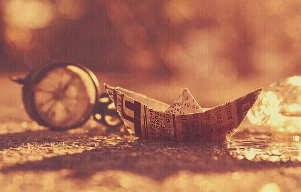 Background, texture, boat, compass