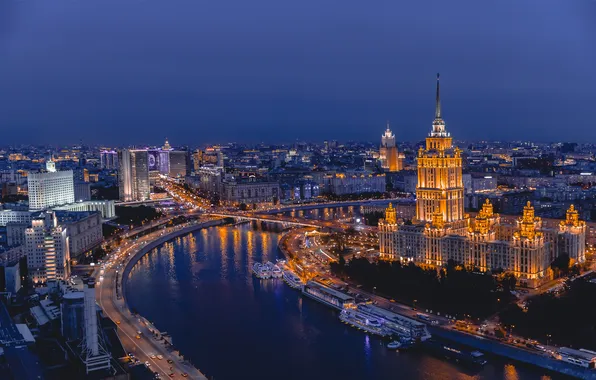 Picture Dmitry Trepolsky, the evening, Moscow