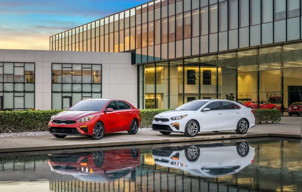 Auto, pool, salon, KIA, Forte