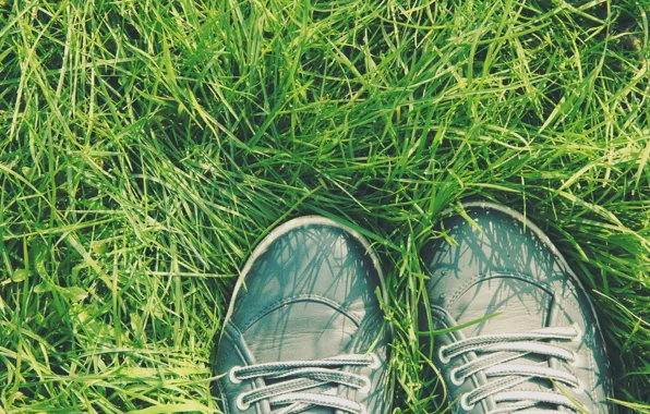 Grass, Sneakers, Shoes, By Dima666666789