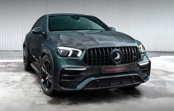 Mercedes-Benz, Mercedes, Green, Ball Wed, Front, Coupe, Inferno, GLE