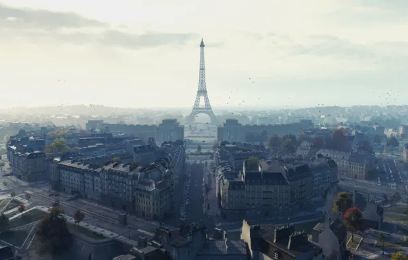 Picture Paris, map, tank, World of Tanks