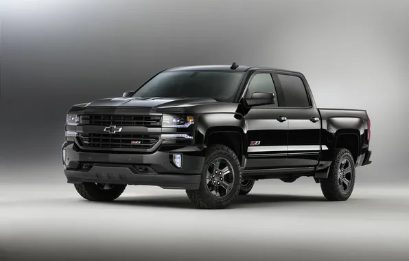 Black, Chevrolet, Chevrolet, Silverado, silverado