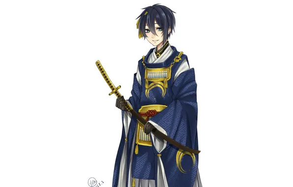 Sword, katana, guy, Touken Ranbu, Dance Of Swords