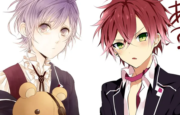 Art, guys, vampires, Diabolik Lovers