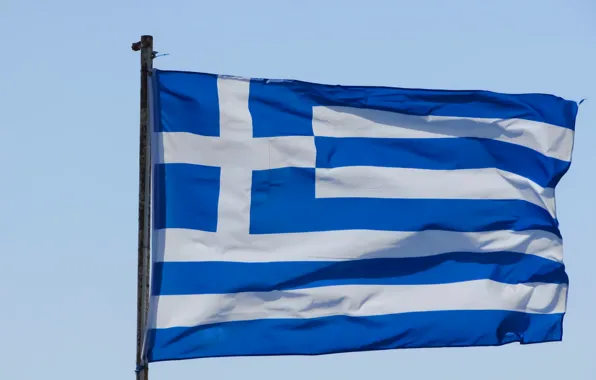 Picture cross, Greece, flag, cross, Greece, fon, flag, greece