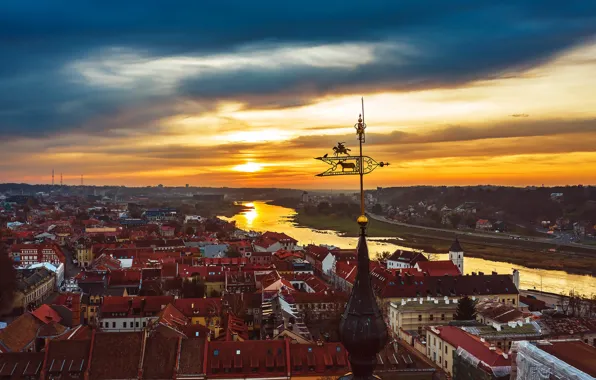 Lithuania, Kaunas, The old town