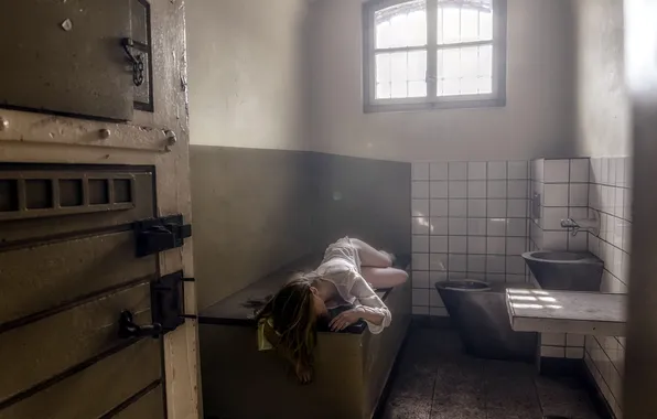 Girl, camera, prison